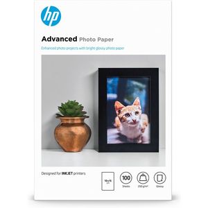 HP Hârtie foto lucioasă Advanced - 100 coli/10 x 15 cm fără Q8692A imagine