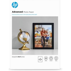 HP Hârtie foto Advanced lucioasă - 25 coli/A4/210 x 297 mm Q5456A imagine