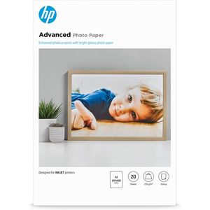 HP Hârtie foto lucioasă Advanced - 20 coli/A3/297 x 420 mm Q8697A imagine