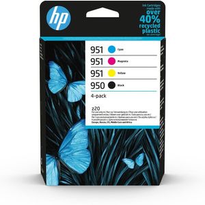HP Pachet cu 4 cartuşe de cerneală originale 950 negru/951 6ZC65AE imagine