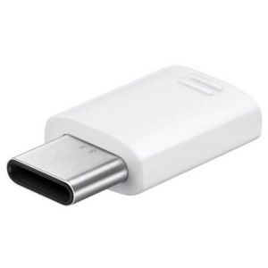 Adaptor Samsung USB-C – microUSB, GN930BW White imagine