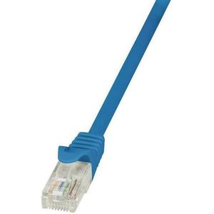 Cablu UTP LogiLink CP1076U, Patchcord, CAT.5e, 5m (Albastru) imagine