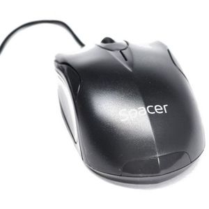 Mouse optic Spacer SPMO-M11, 800 dpi, USB (Negru) imagine
