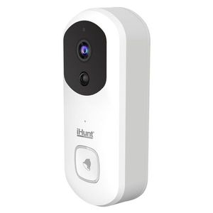 Sonerie inteligenta cu camera video iHunt Smart Doorbell WIFI Alb imagine