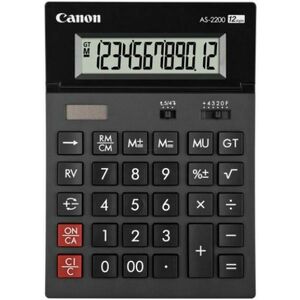 Calculator de birou Canon AS-2200 (Negru) imagine