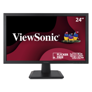 Monitor VIEWSONIC VA2452, 24 Inch Full HD MVA, VGA, DVI, DisplayPort, Grad A- imagine