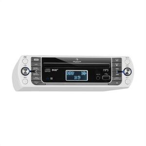 Auna KR-400 CD, radio de bucătărie, DAB+ / PLL FM, CD / MP3 player, alb imagine