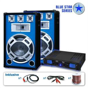 Skytronic Set PA Seria Blue Star "Beatstar" 2000W imagine