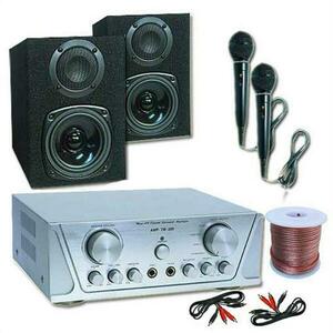 Electronic-Star HIFI SET HVA 200 + 130 + MC 2 microfoane - Karaoke 1 imagine