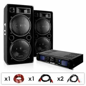 Electronic-Star Sistem DJ DJ "42" Amplificator Speaker 3000W imagine