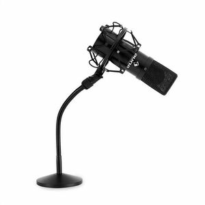 Auna Seturi de Microfon cu condensator & Microfon cu condensator, negru imagine