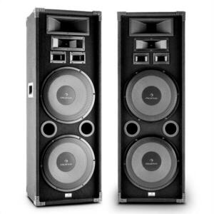 Auna PA-2200 set de 2-game complete HiFi PA Speaker 2x12 "Woofer 2000W max. imagine