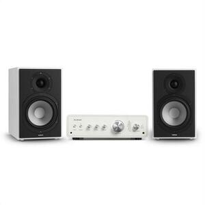 Numan Drive 802, set stereo, amplificator stereo, difuzor de raft, alb / alb imagine