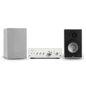 Numan Drive 802, set stereo, amplificator stereo, difuzor de raft, alb / gri imagine