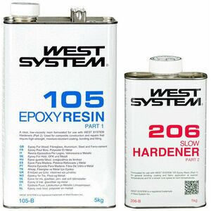 West System B-Pack Slow 105+206 imagine