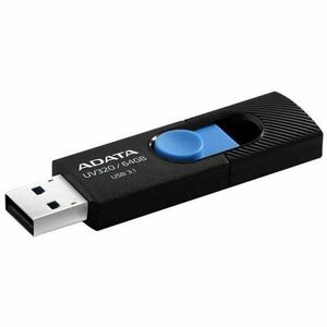 Memorie USB A-Data UV320 64GB, black/blue retail, USB 3.1 imagine