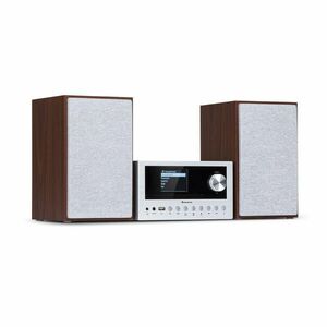 Auna Connect System Stereo, 40 W max., Internet/DAB+/FM radio, CD player imagine