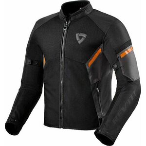 Rev'it! Jacket GT-R Air 3 Black/Neon Orange M Geacă textilă imagine
