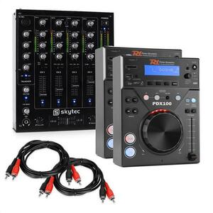 Electronic-Star Electronic Star „CD DJStarter“, DJ set, 4-canale, set de mixa imagine
