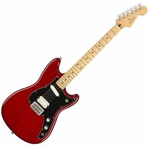 Fender Duo-Sonic HS MN Crimson Red Transparent imagine