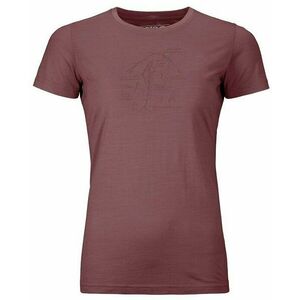Ortovox 120 Tec Lafatscher Topo T-Shirt W Mountain Rose S Tricou imagine