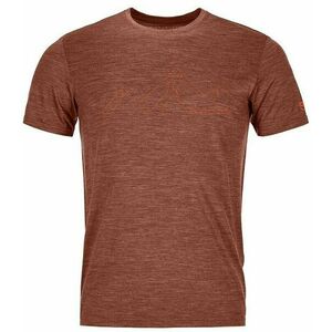 Ortovox 150 Cool Mountain Face T-Shirt M Orange Blend S Tricou imagine