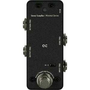 One Control Minimal Series Stereo 1 Loop Box Pedală comutatoare imagine