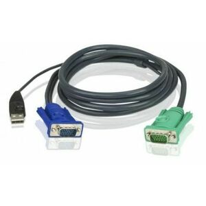 Cablu Aten HD15M/USB A(M) - SPHD15M, 5m imagine