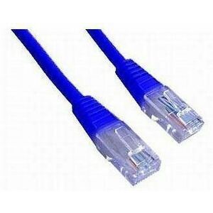 Cablu UTP Gembird PP12-0.25M/B, Patchcord, CAT5e, 0.25m (Albastru) imagine