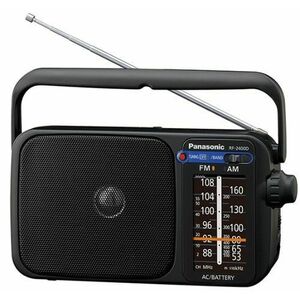 Radio portabil Panasonic RF-2400DEG-K, FM/AM (Negru) imagine