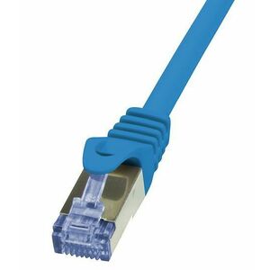 Cablu S/FTP LogiLink CQ3076S, Cat.6A, Patchcord (Albastru) imagine