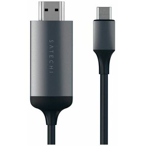 Adaptor Satechi USB Type-C - HDMI, 4K 60HZ, 1.8m (Gri) imagine