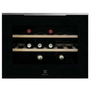 Vitrina pentru vinuri incorporabila Electrolux KBW5X, 18 Sticle (Negru) imagine