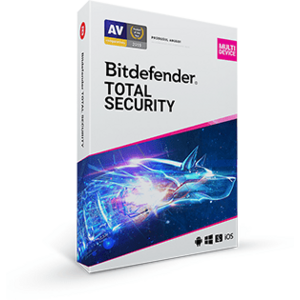 Bitdefender Total Security, 3 PC, 1 an, Licenta noua, BOX/Retail imagine