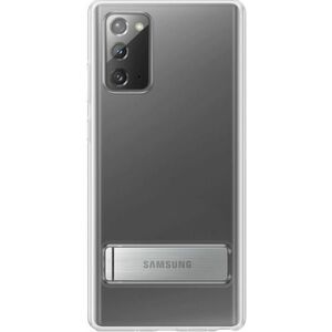 Protectie Spate Samsung Standing Cover EF-JN980CTEGEU pentru Samsung Galaxy Note 20 (Transparent) imagine