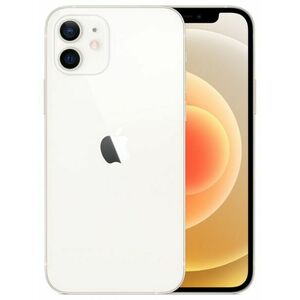 Telefon Mobil Apple iPhone 12, Super Retina XDR OLED 6.1inch, 128GB Flash, Camera Duala 12 + 12 MP, Wi-Fi, 5G, iOS (Alb) imagine