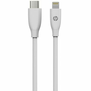 Cablu de date HP DHC-MF102-1M, USB-C - Lightning, 1m (Alb) imagine