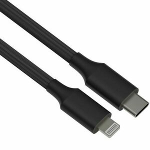 Cablu de date HP DHC-MF103-1M, USB-C - Lightning, 1m (Negru) imagine