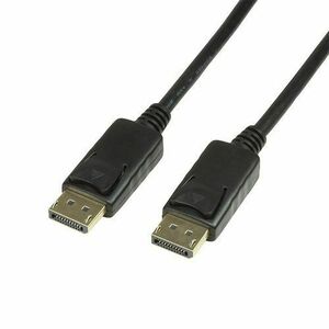 Cablu LOGILINK CV0114, DisplayPort - DisplayPort, 20m, conectori auriti, 4K/60 Hz (Negru) imagine