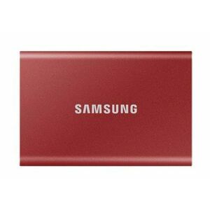SSD Extern Samsung T7, 1TB, USB type-C 3.2 (Rosu) imagine