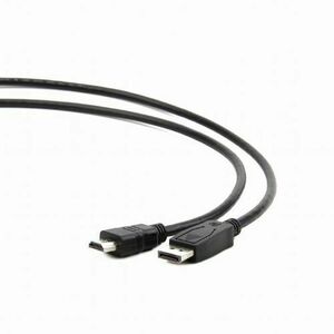 Cablu GEMBIRD CC-DP-HDMI-10M, DisplayPort - HDMI, 10m (Negru) imagine