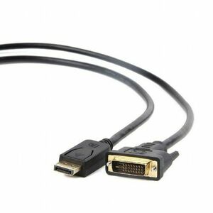 Cablu GEMBIRD CC-DPM-DVIM-6, DisplayPort - DVI-D DL, 1.8m, Full HD/60Hz (Negru) imagine