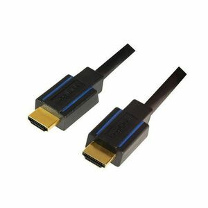 Cablu LOGILINK CHB004, HDMI - HDMI, 1.8m, conectori auriti, 4K UHD/30Hz (Negru) imagine