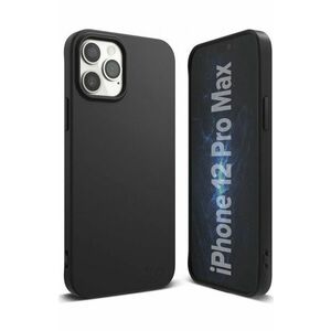 Protectie Spate Ringke Air S pentru Apple iPhone 12 Pro Max (Negru) imagine
