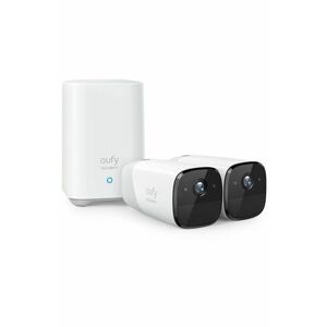 Camera de supraveghere Kit supraveghere video eufyCam 2 Security wireless, HD 1080p, IP67, Nightvision, 2 camere video imagine