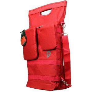 Geanta-rucsac laptop Spacer SPB-EVOLVE-RED, pentru notebook de max. 15.6inch, 1 compartiment, buzunar dorsal 39 x 37 cm, buzunar frontal x 2, waterproof, poliester (Rosu) imagine