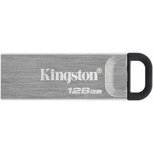 Stick USB KINGSTON DataTraveler KYSON 128GB, USB 3.2 Gen 1 (Argintiu) imagine