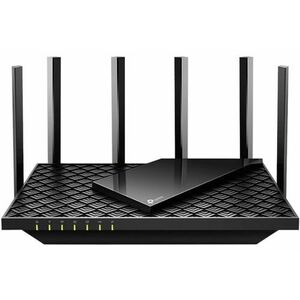 Router Wireless TP-LINK ARCHER AX73, Gigabit, Dual Band, WiFi 6, 5400 Mbps, 6 Antene externe (Negru) imagine
