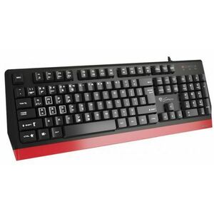 Tastatura Gaming Genesis Rhod 250 (Negru/Rosu) imagine