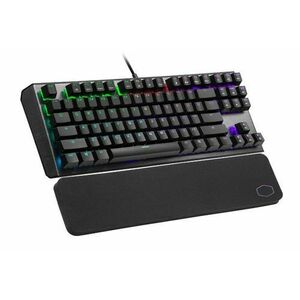 Tastatura Gaming Cooler Master CK530 V2, Brown Switch, Mecanica, Iluminare RGB, USB (Negru) imagine